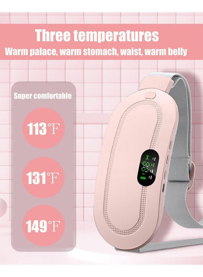 Cordless Heating & Vibration Relief Belt for Period Pain